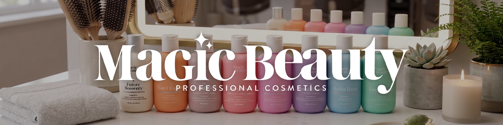 Magic Beauty Professional Cosmetics — linha de produtos profissionais para cabelo
